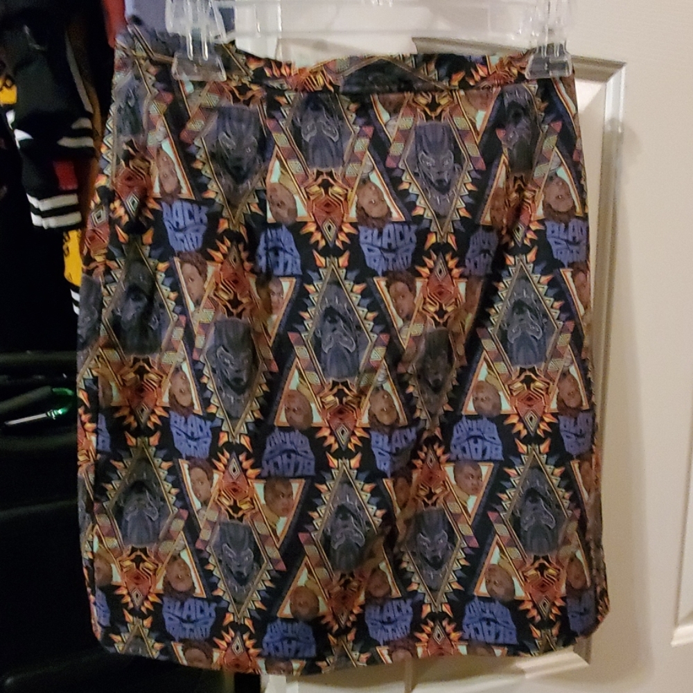 Black panther skirt